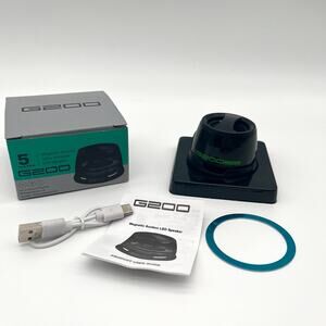 Portable Magnetic Speaker, Bluetooth LED, Phone Stand, NWT